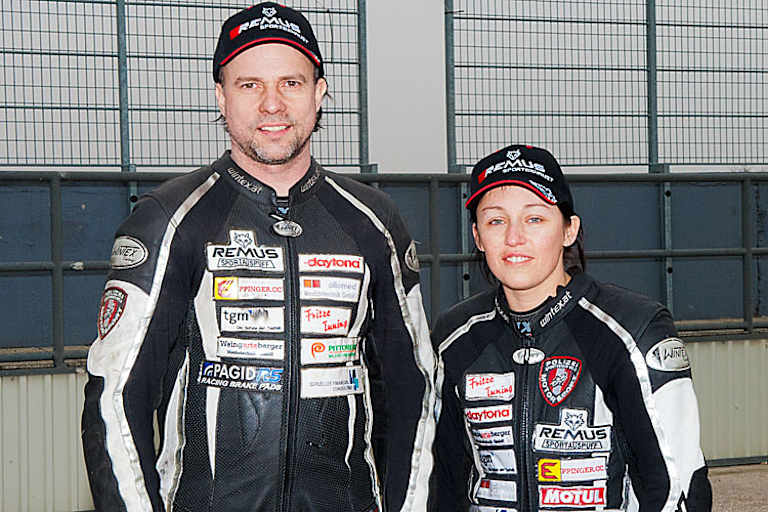 Michael Grabmüller mit seiner Lebensgefährtin Sophia Kirchhofer