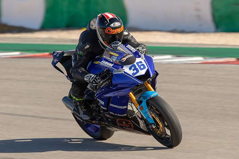 Thomas Gradinger (li.) mit Mechaniker Tobias Gattermeier