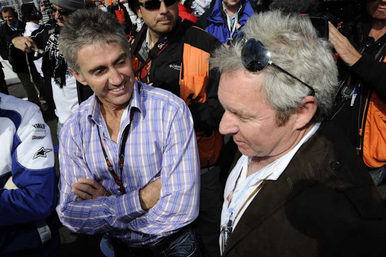 Weltmeister unter sich: Mick Doohan und Wayne Gardner