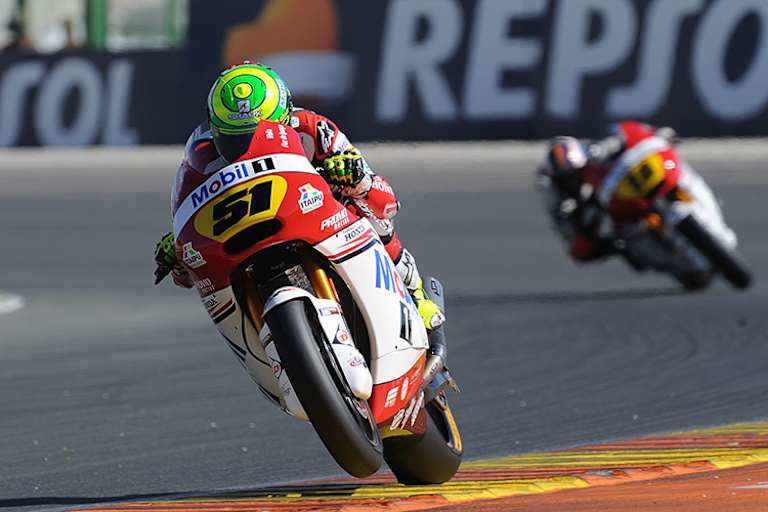 Eric Granado gewann den ersten Lauf der Moto2-EM in Valencia