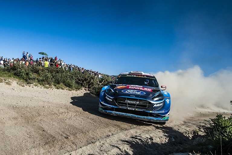 Gus Greensmith fiel kurz vor dem Ziel aus