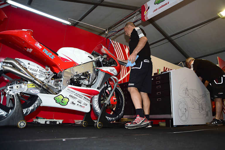 Endlich fertig: Die neue Kalex von Kiefer Racing