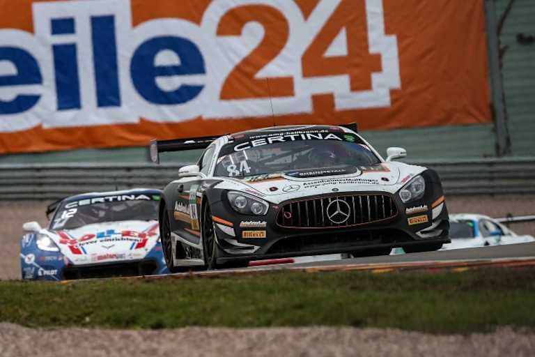 Startplatz zwei: Der Mercedes-AMG GT3 von Patrick Assenheimer/Maximilian Götz 