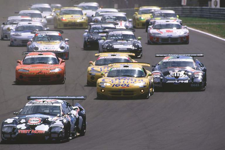 Pole im Lister Storm im Jahr 2000 bei der FIA GT in Ungarn