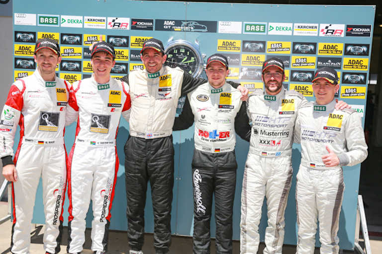 Die Top-Drei im Rennen am Sonntag