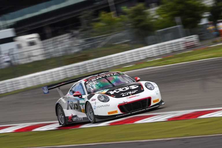 Platz zwei für den Porsche 911 GT3 R von Mathieu Jaminet/Michael Ammermüller