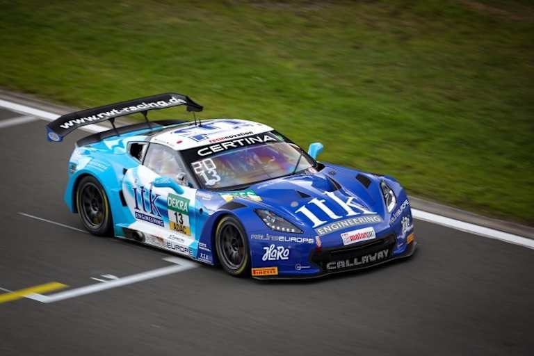 Die Corvette C7 GT3-R von RWT Racing