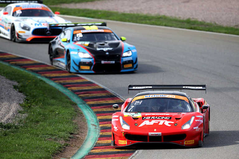 Der Ferrari 488 GT3 von HB Racing