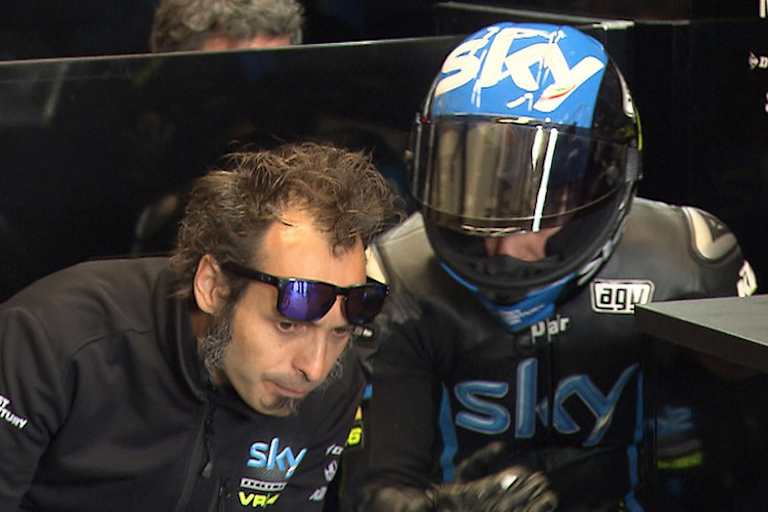Vito Guareschi mit Romano Fenati