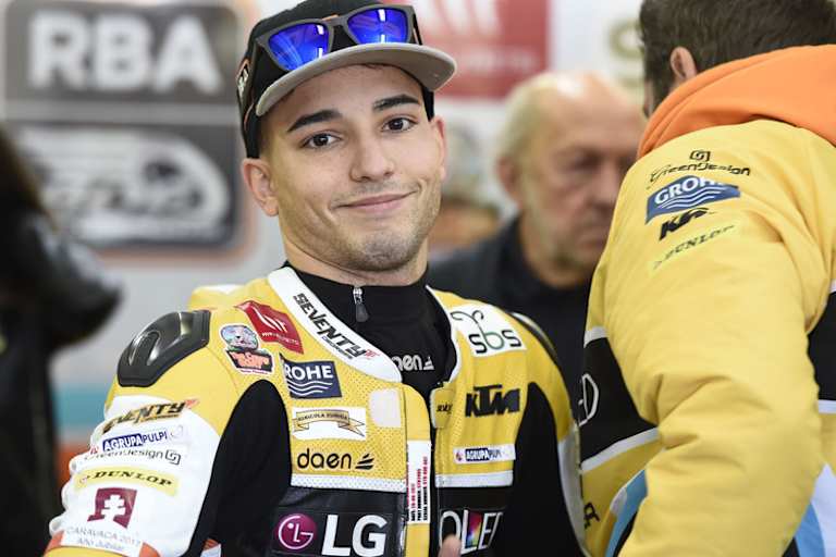 Juanfran Guevara qualifizierte sich 2014 zweimal für die erste Startreihe