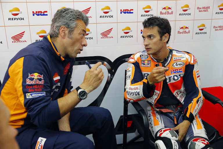 Giacomo Guidotti und Dani Pedrosa