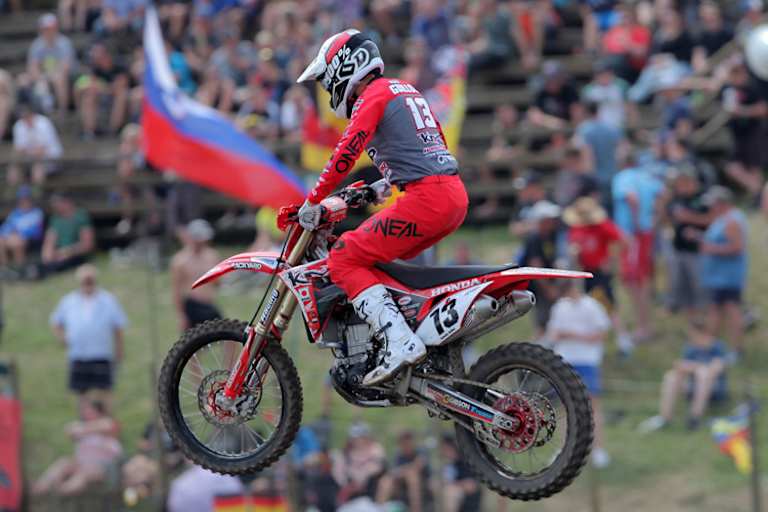 Valentin Guillod startete 2019 auf Honda