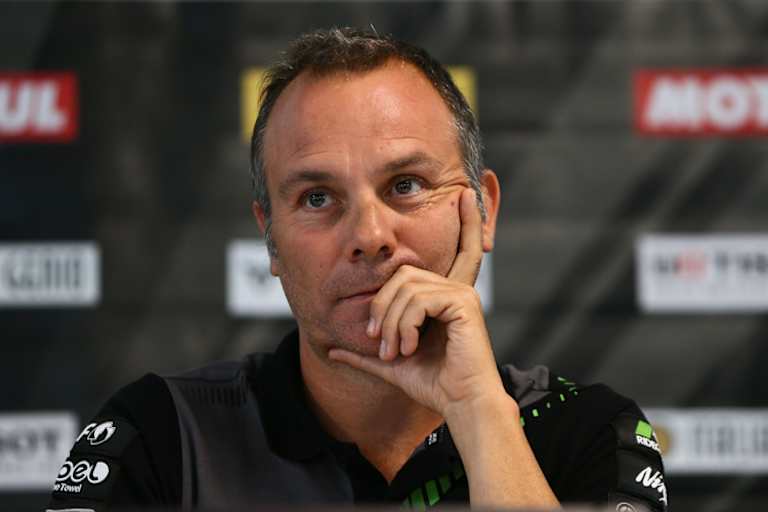 Kawasaki-Teammanager Guim Roda