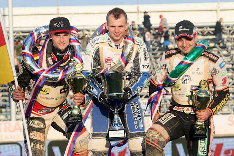 Die Top-3: Michael Härtel, Eduard Krcmar und Zdenek Holub (v.l.)