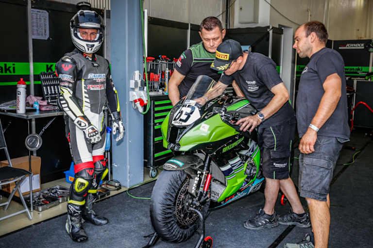 Roman Raschle legte letzte Hand an