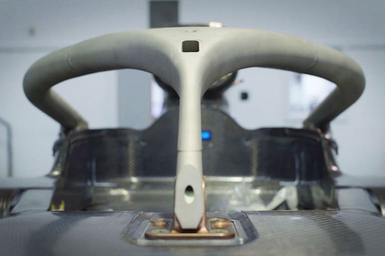 Der unverkleidete Halo von vorne