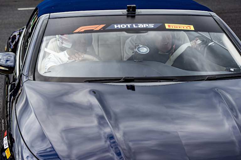 Hamilton und Williams hatten ihren Spaß