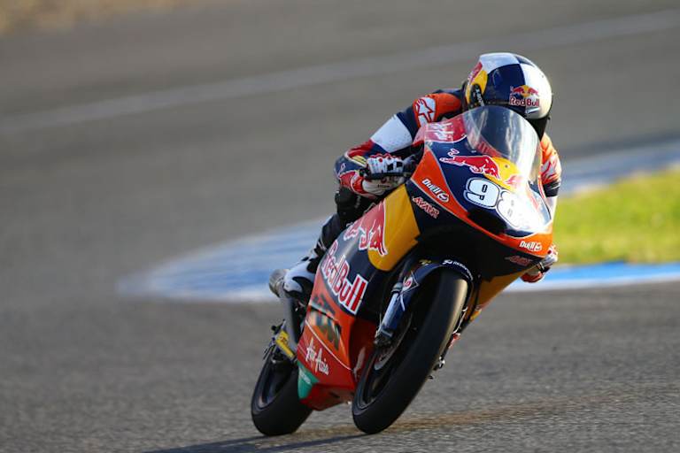 Karel Hanika auf der Red Bull Ajo-Werks-KTM