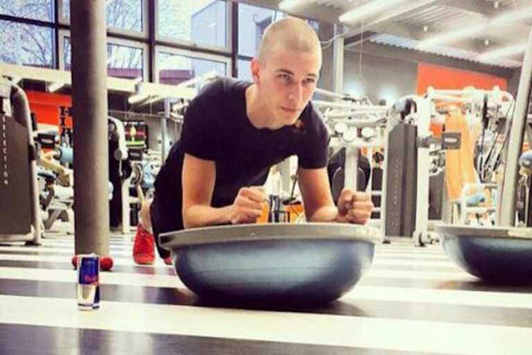 Nachher: Karel Hanika nach der Radikalrasur