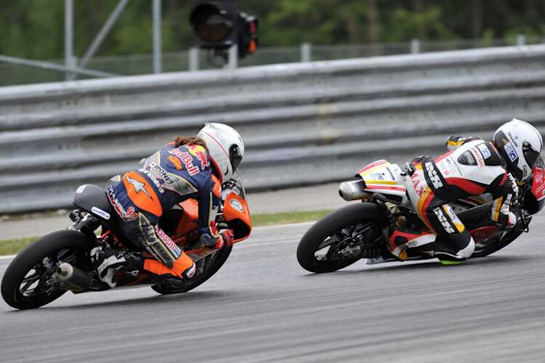 Kappler vor Hanika auf dem Red-Bull-Ring 2013: Da gab es noch eine Moto3-IDM-Klasse