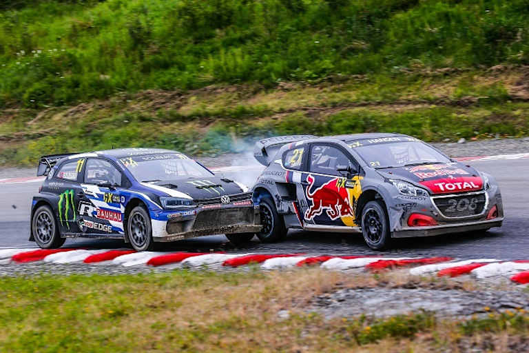 Timmy Hansen war in Höljes der beste Peugeot-Pilot