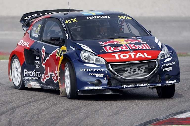 Timmy Hansen in Italien