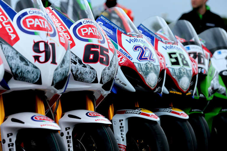 In der Superbike-WM 2014 sehen wir neun Hersteller