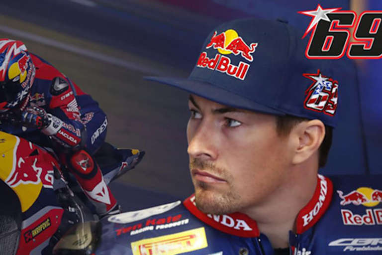 Nicky Hayden im Red Bull-Honda-Team 2017