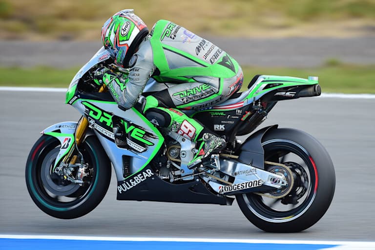 Nicky Hayden auf der noch langsamen Open-Honda