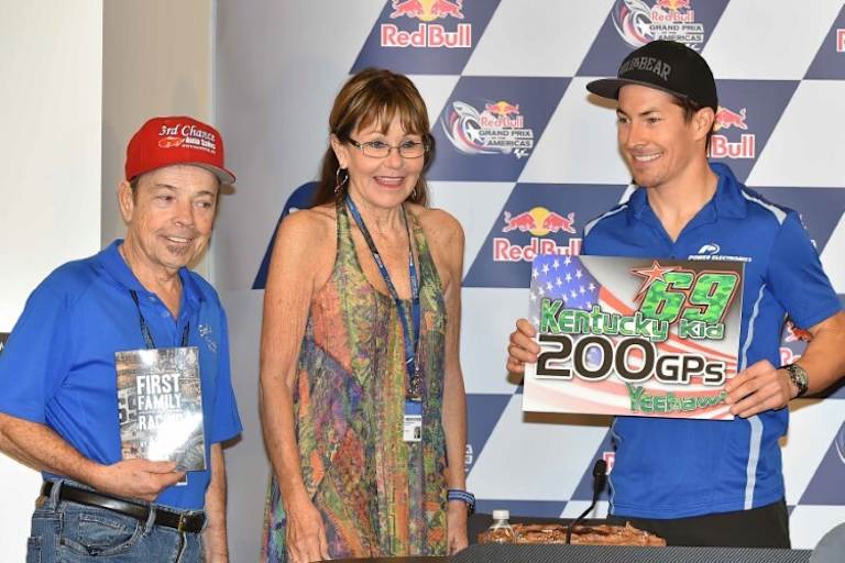 Motorradsport-Familie: Vater Earl, Mutter Rose und Nicky Hayden