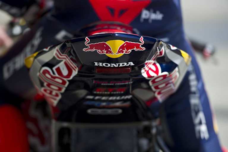 Das Heck der Red Bull-Honda