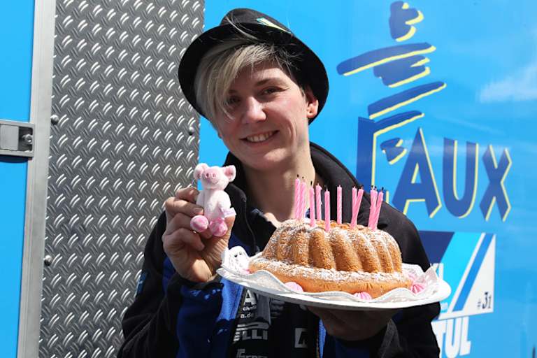 Geburtstagskind Sarah