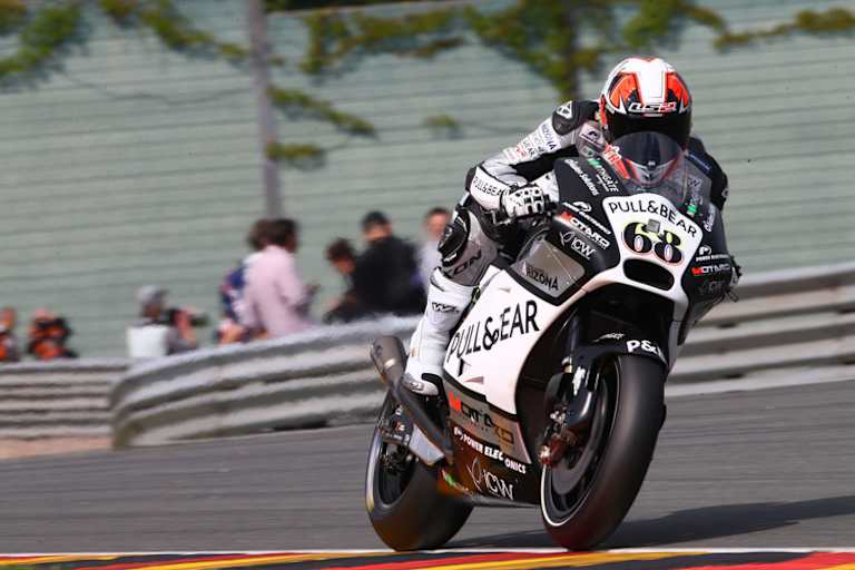 Yonny Hernandez im Training beim GP von Deutschland