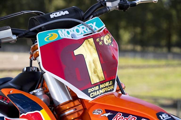 Number-One-Plate und weitere Goodies wie gefräste Gabelbrücken werten die Herlings Replica auf