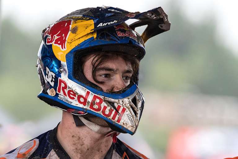 Jeffrey Herlings, von den Mühen der Sandhölle von Lommel gezeichnet