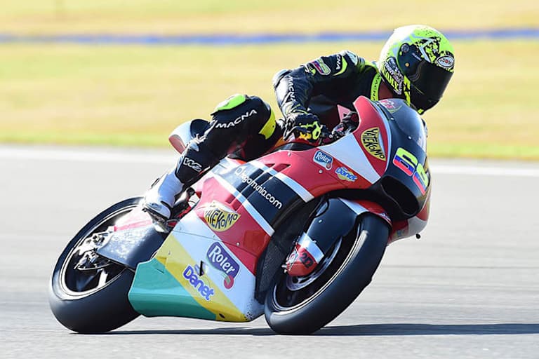 Yonny Hernandez mit Kalex des AGR-Teams