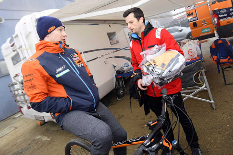 René Hofer: Im Sand stark verbessert