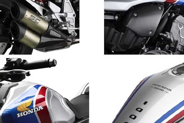 Carbon-Applikationen, Sonderlackierung und eine gefällige Auspuffanlage von SC kennzeichnen die Limited Edition