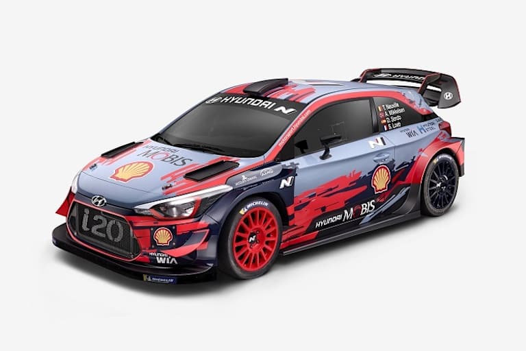 Der Hyundai i20 Coupé WRC 2019