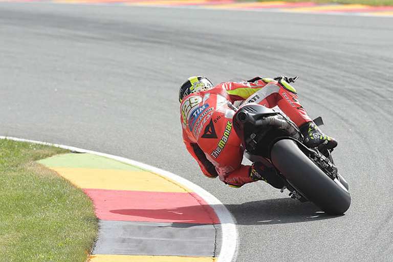 Iannone mit der Ducati GP15