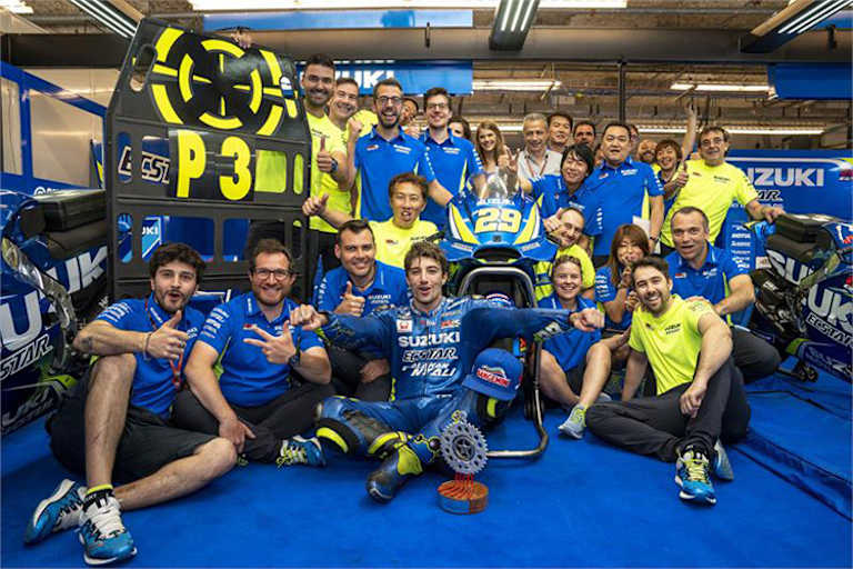 Andrea Iannone nach Platz 3 in Texas mit der Suzuki-Truppe