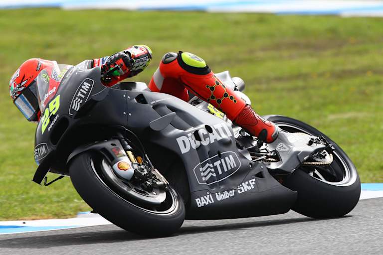 Andrea Iannone auf der 2016-Ducati