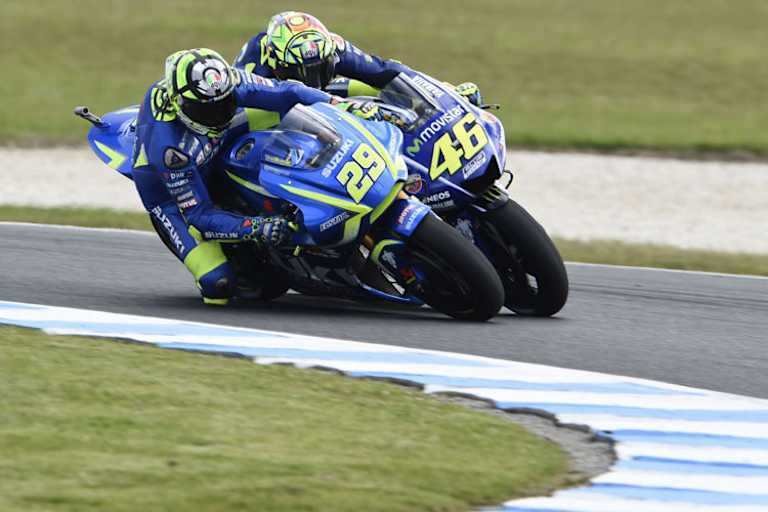 Andrea Iannone (29) in Phillip Island: So presste er sich innen vorbei