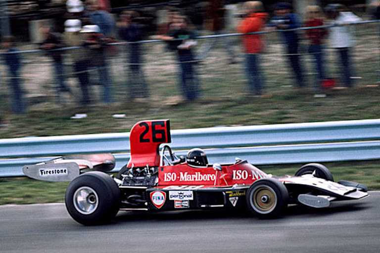 Jacky Ickx 1973 im Williams