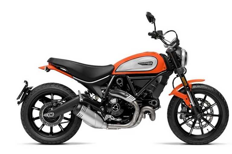 Es gibt die Ducati Scrambler Icon neu in Atomic Tangerine