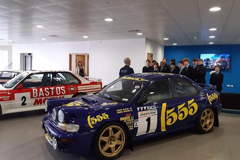 Der Subaru Impreza 555 von Colin McRae
