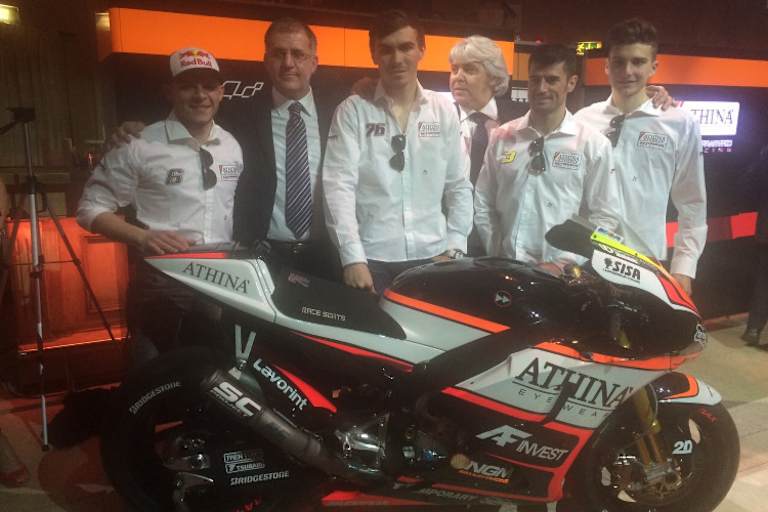 Stefan Bradl, Marco Curioni, Loris Baz, Giovanni Cuzari, Simone Corsi und Lorenzo Baldassarri