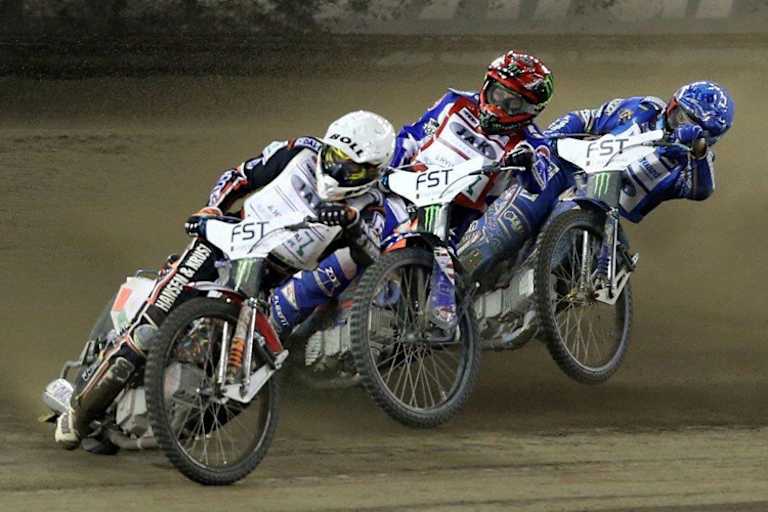 Im Finale: Iversen vor Hancock und Zmarzlik