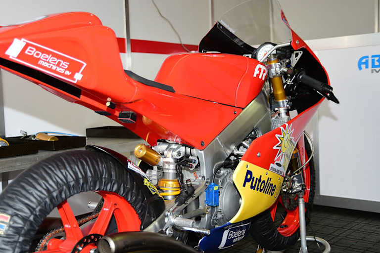 Die FTR-KTM von Jasper Iwema