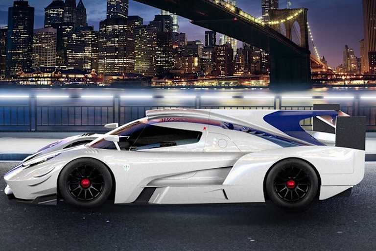 Die Seitenansicht des SCG 007 LMP1